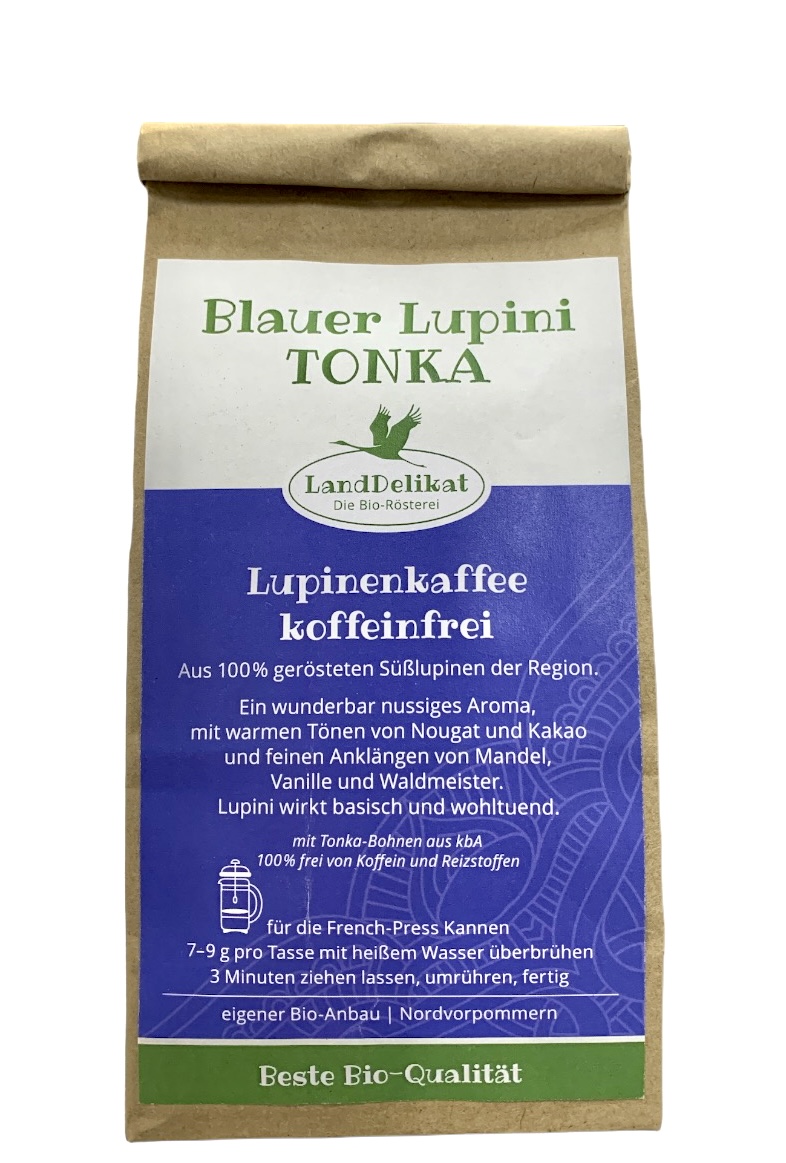 Bio Lupinenkaffee "Blauer Lupini TONKA"