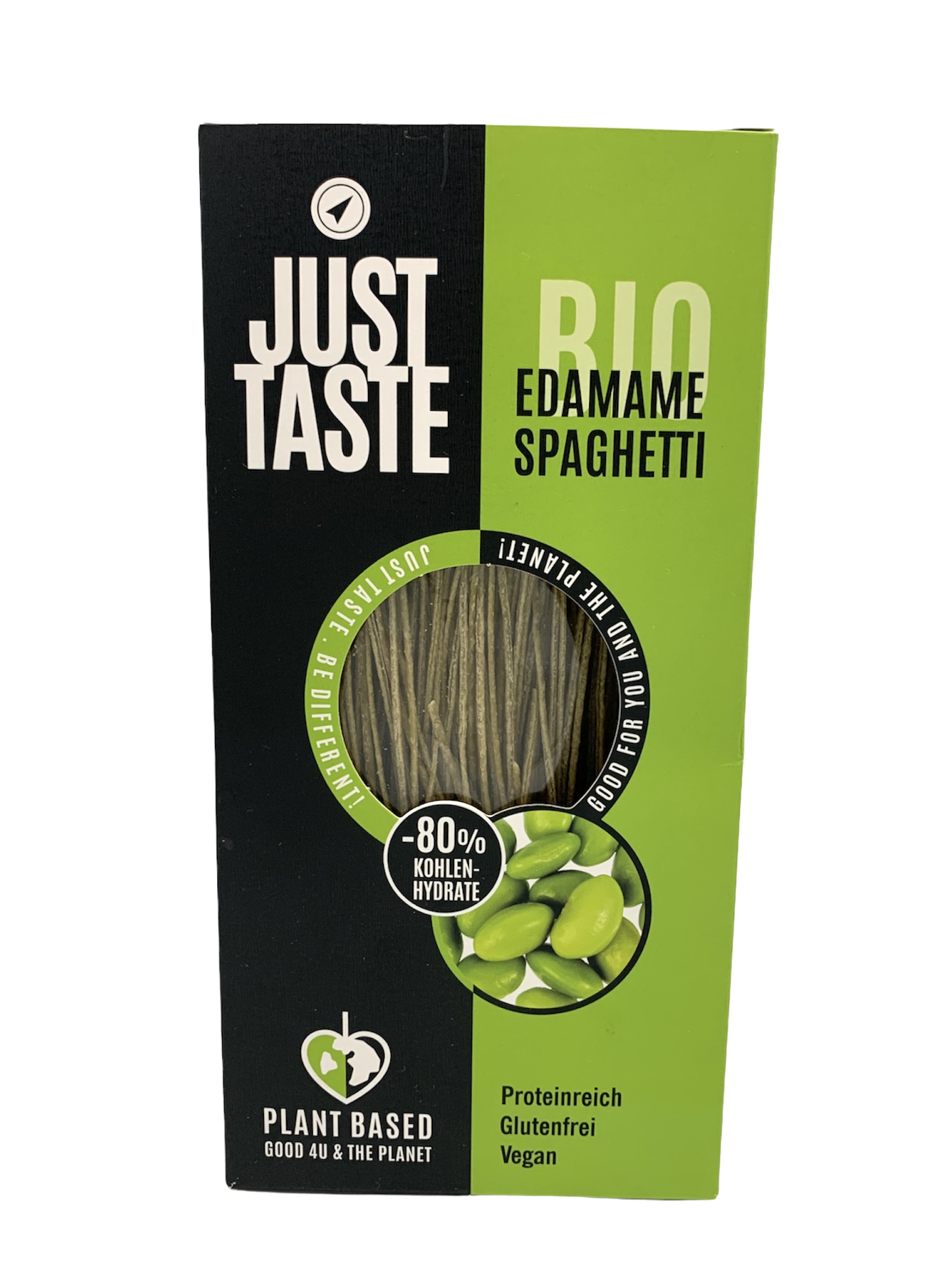  Bio EDAMAME Spaghetti, -80% Kohlenhydrate 